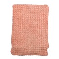 Ριχτάρι πικέ cotton κοραλί 130x170cm Ριχτάρι πικέ cotton κοραλί 130x170cm