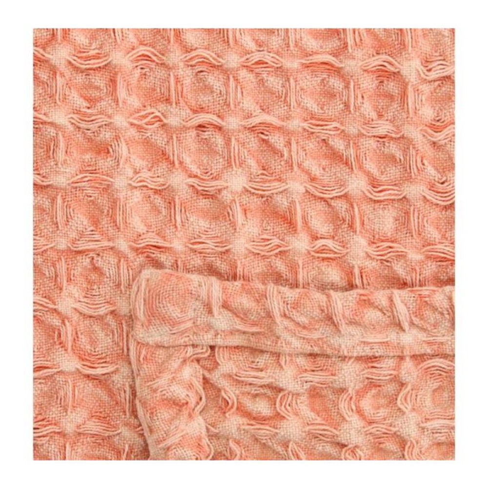 Ριχτάρι πικέ cotton κοραλί 130x170cm Ριχτάρι πικέ cotton κοραλί 130x170cm