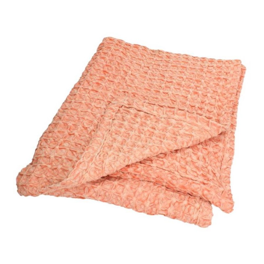 Ριχτάρι πικέ cotton κοραλί 130x170cm Ριχτάρι πικέ cotton κοραλί 130x170cm