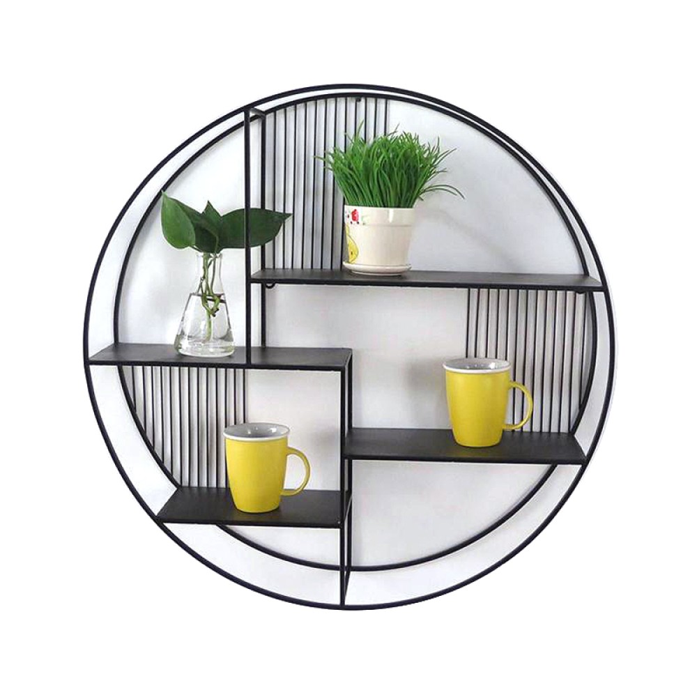 Στρoγγυλή ραφιέρα τοιχου με 4 ράφια 70cm x 15.5cm Στρoγγυλή ραφιέρα τοιχου με 4 ράφια 70cm x 15.5cm