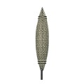 Επιτραπέζιο διακοσμητικό Tribal μαύρο/λευκό, 45cm