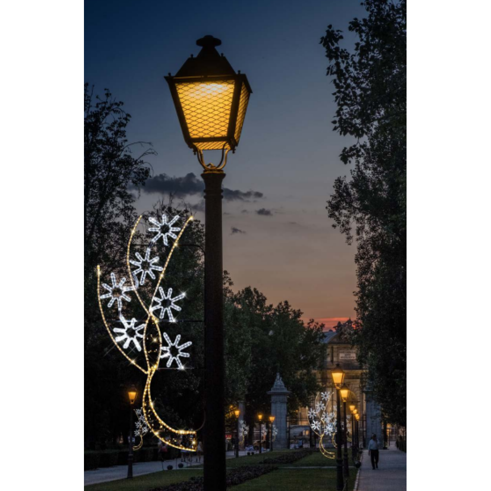 Φωτοσχέδιο 180x90cm led με αστέρια επίστηλο