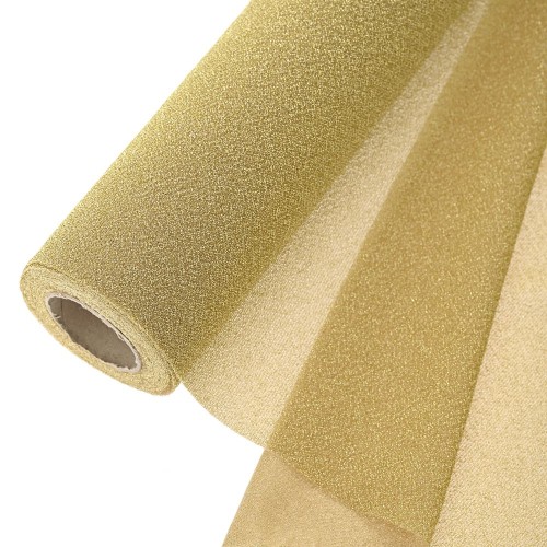 Ύφασμα lurex sparkle χρυσό 5m Ύφασμα lurex sparkle χρυσό 5m