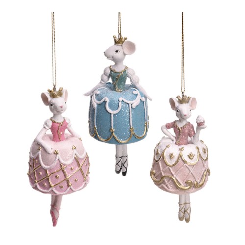 Στολίδι lady rabbit πολυρεζίν σε 3 χρώματα 14cm