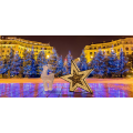 Φωτοσχέδιο 2.00x1.75m led δαπέδου αστέρι τρισδιάστατο θερμό λευκό Φωτοσχέδιο 2.00x1.75m led δαπέδου αστέρι τρισδιάστατο θερμό λευκό