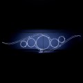 Φωτοσχέδιο 400x100εκ led κύκλοι σε γιρλάντα με λευκή φωτοσωλήνα 400x100εκ Φωτοσχέδιο 400x100εκ led κύκλοι σε γιρλάντα με λευκή φωτοσωλήνα 400x100εκ