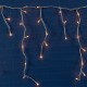 288 led βροχή 6x0,60m διάφανο καλώδιο θερμό led(2100-2300kelvin) εξωτερικού χώρου με επέκταση