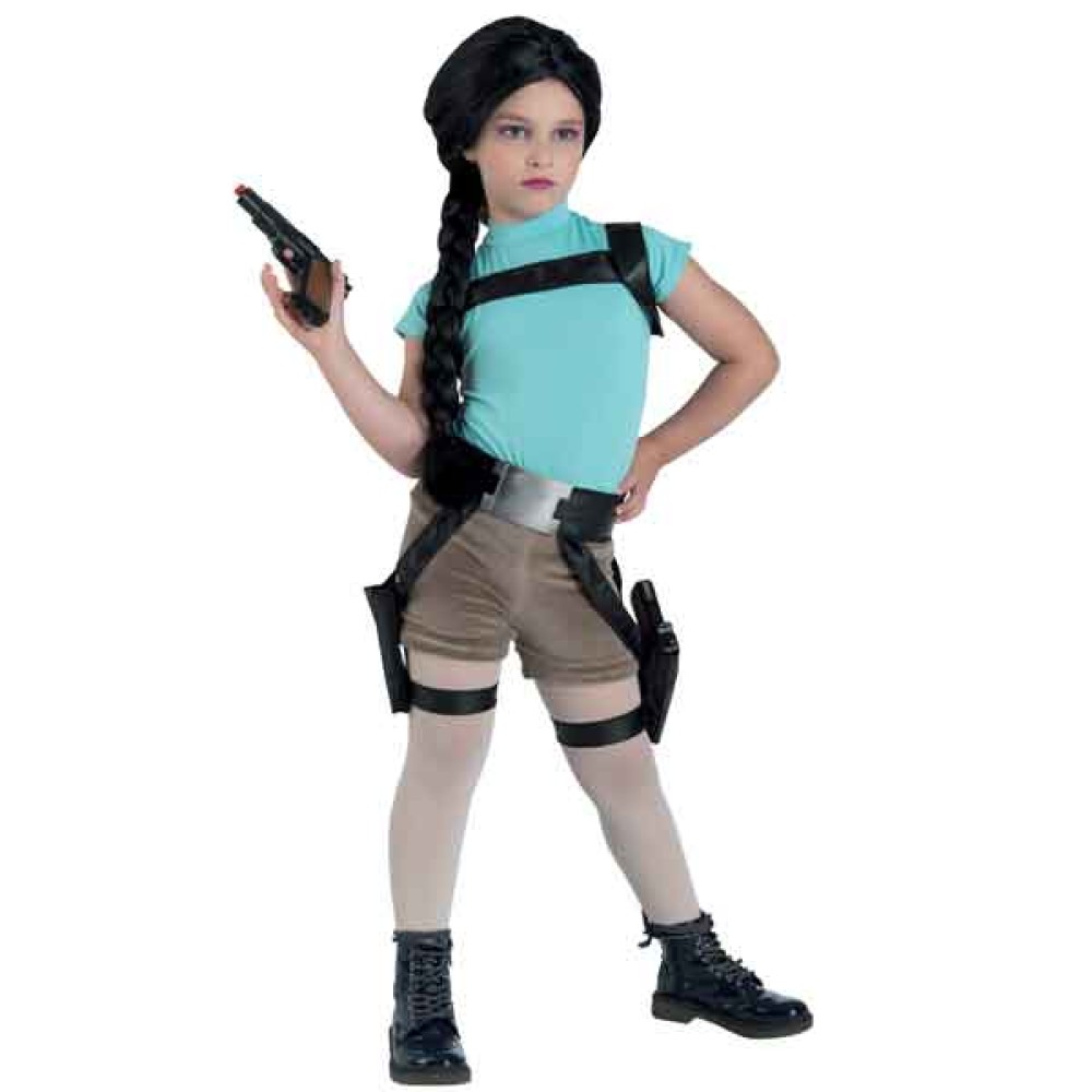 Lara Croft η ριψοκίνδυνη αρχαιολόγος στολή για κορίτσια