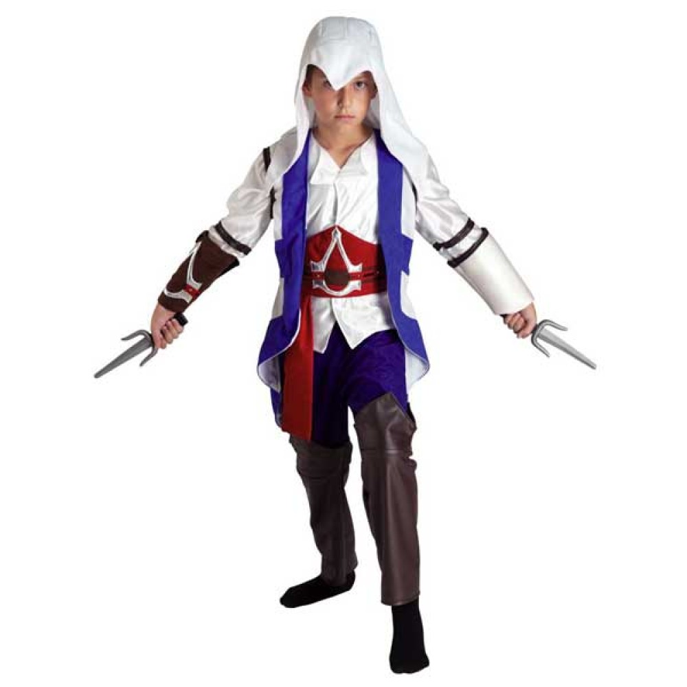 Assasino Μπλε στολή για αγόρια Assassins Creed Assasino Μπλε στολή για αγόρια Assassins Creed