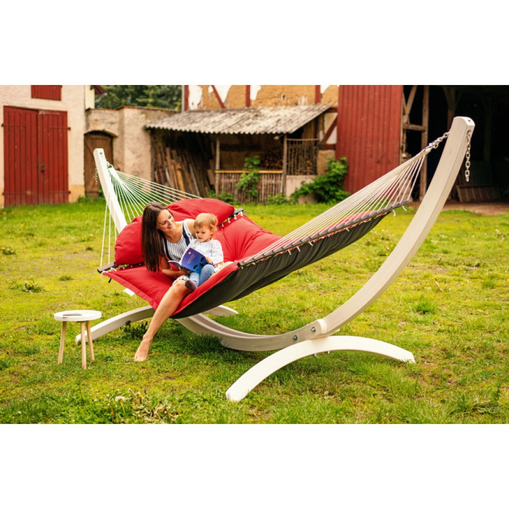 Αιώρα Fat Red 187-237x146cm με αποσπώμενο μαξιλάρι