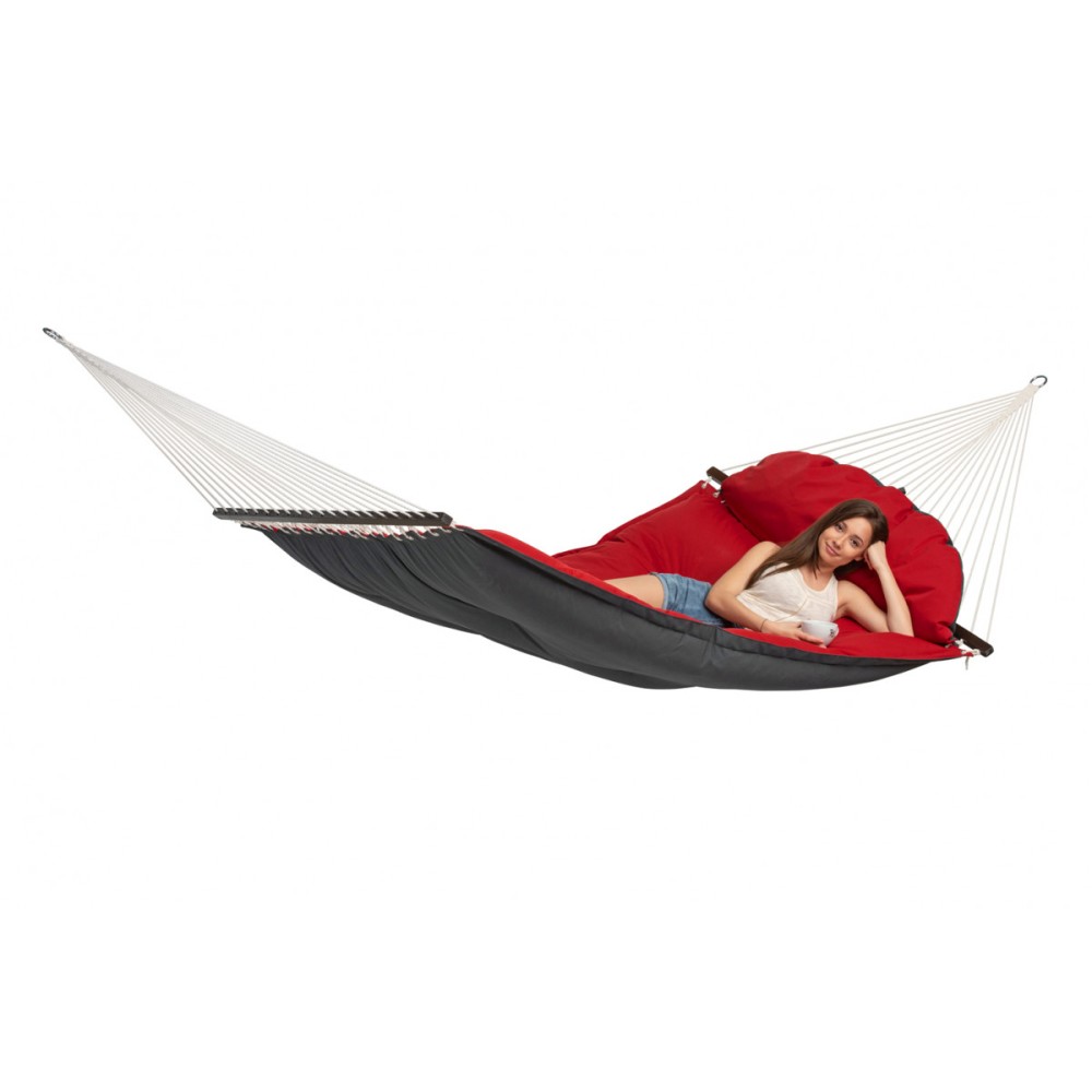 Αιώρα Fat Red 187-237x146cm με αποσπώμενο μαξιλάρι