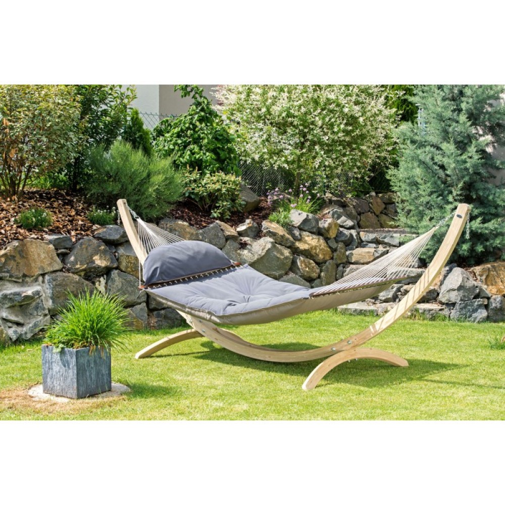 Αιώρα Fat Taupe 187-237x146cm με αποσπώμενο μαξιλάρι