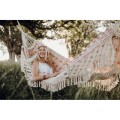 Αιώρα Rio 250x160cm σε δυο χρώματα με δαντέλα