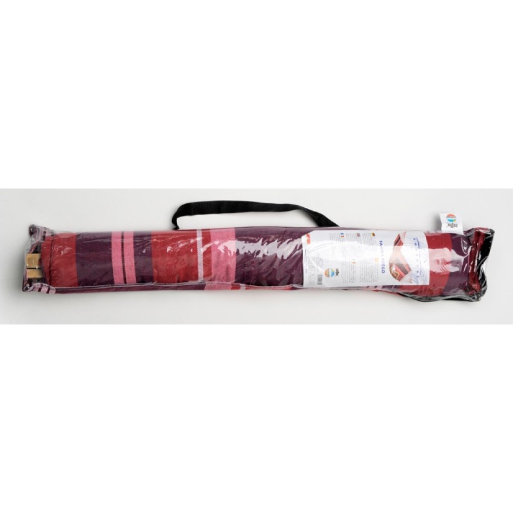 Αιώρα Samba 210x140cm ριγέ σε δύο χρώματα με μπάρα