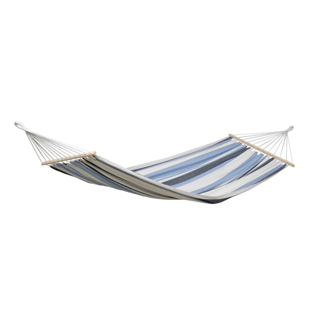 Αιώρα Samba 210x140cm ριγέ σε δύο χρώματα με μπάρα