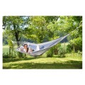 Αιώρα Samba 210x140cm ριγέ σε δύο χρώματα με μπάρα