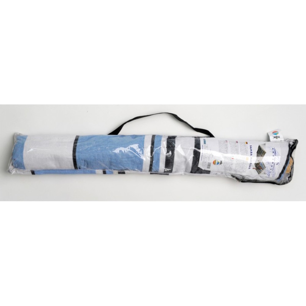 Αιώρα Samba 210x140cm ριγέ σε δύο χρώματα με μπάρα