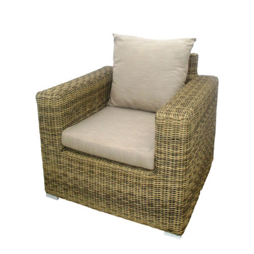 Isabella σαλόνι κήπου wicker σε φυσικό χρώμα σετ 4 τεμάχια Isabella σαλόνι κήπου wicker σε φυσικό χρώμα σετ 4 τεμάχια