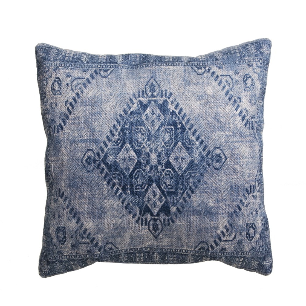 Μαξιλάρι Balouch μπλε χρώμα 45x45cm Μαξιλάρι Balouch μπλε χρώμα 45x45cm