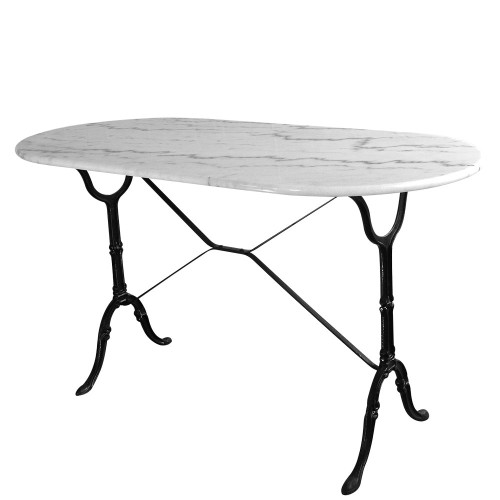 Τραπέζι 120x60cm μεταλλικό με μάρμαρο Τραπέζι 120x60cm μεταλλικό με μάρμαρο