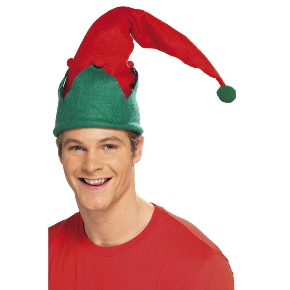 Χριστουγεννιάτικο Καπέλο Elf Hat Red Χριστουγεννιάτικο Καπέλο Elf Hat Red