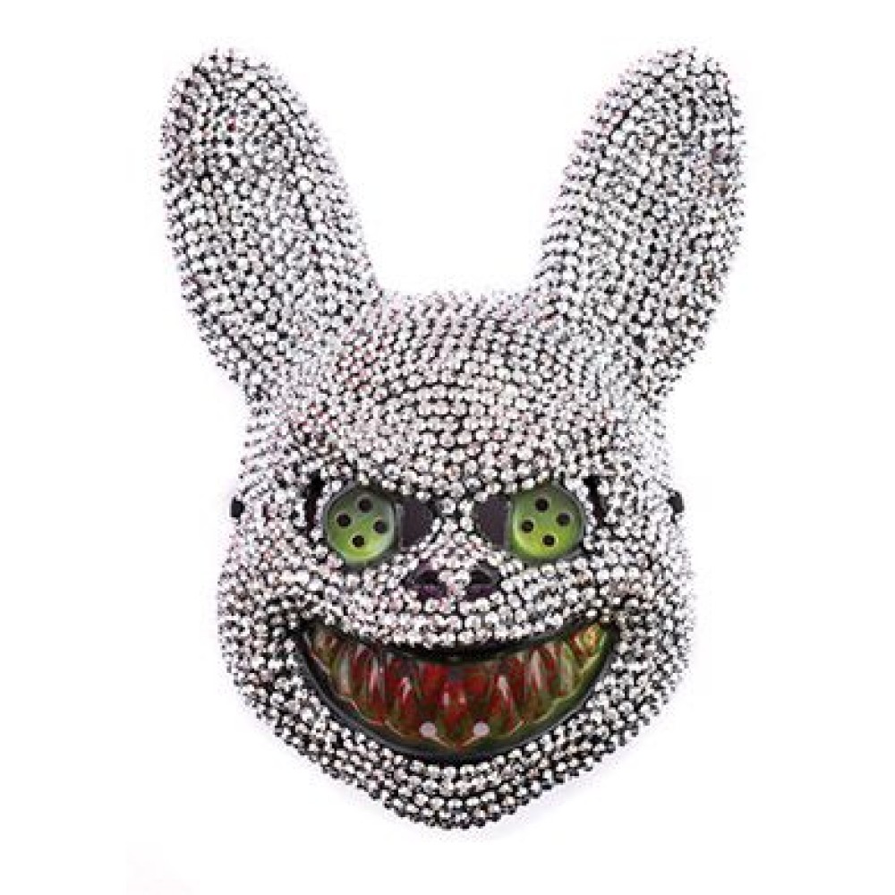 Μάσκα Bunny Τρόμου Με Στρας 2 χρώματα. Μάσκα Bunny Τρόμου Με Στρας 2 χρώματα.