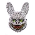 Μάσκα Bunny Τρόμου Με Στρας 2 χρώματα. Μάσκα Bunny Τρόμου Με Στρας 2 χρώματα.