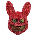 Μάσκα Bunny Τρόμου Με Στρας 2 χρώματα. Μάσκα Bunny Τρόμου Με Στρας 2 χρώματα.