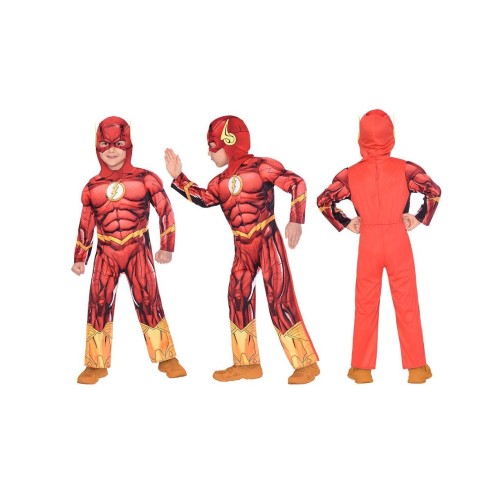 Στολή Flash Deluxe υπερήρωας για αγόρια Στολή Flash Deluxe υπερήρωας για αγόρια