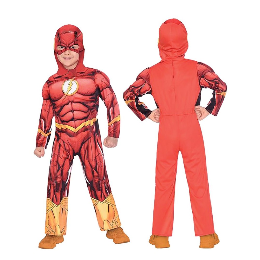 Στολή Flash Deluxe υπερήρωας για αγόρια Στολή Flash Deluxe υπερήρωας για αγόρια