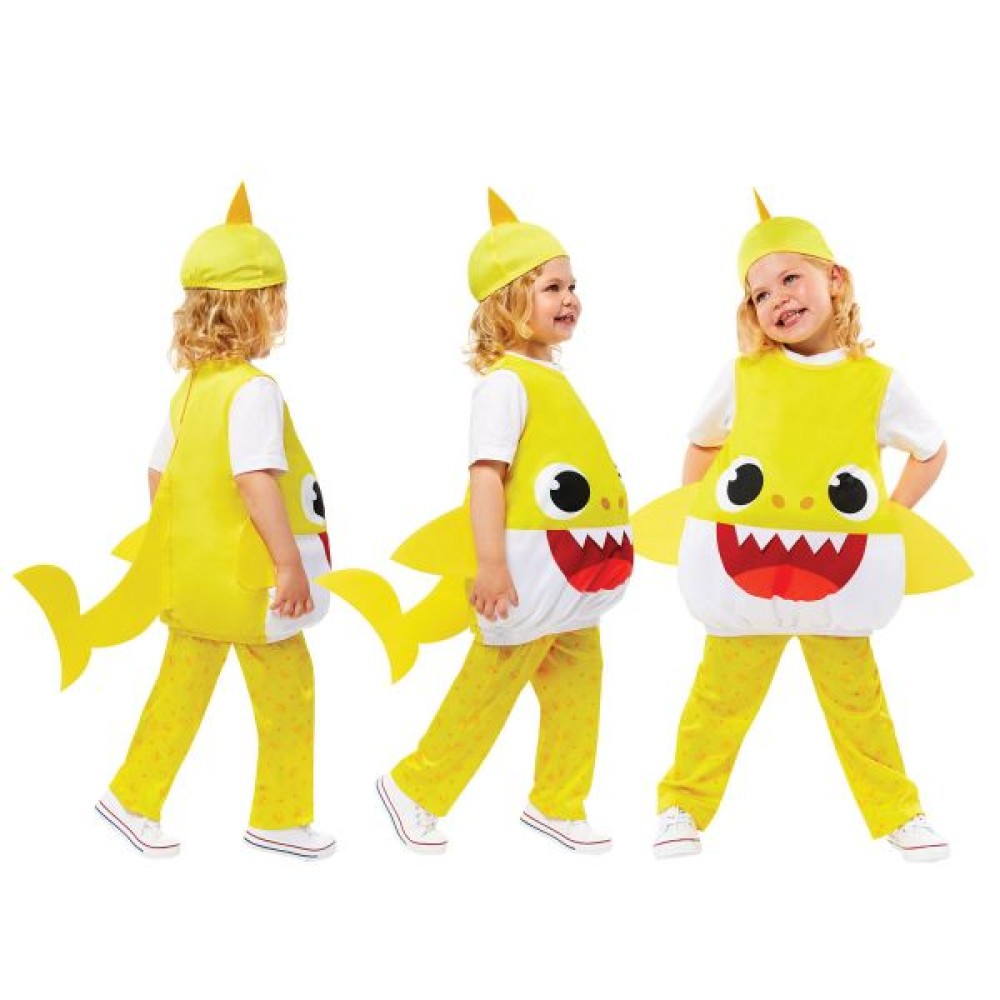 Αποκριάτικη Στολή Baby Shark Yellow Baby Αποκριάτικη Στολή Baby Shark Yellow Baby