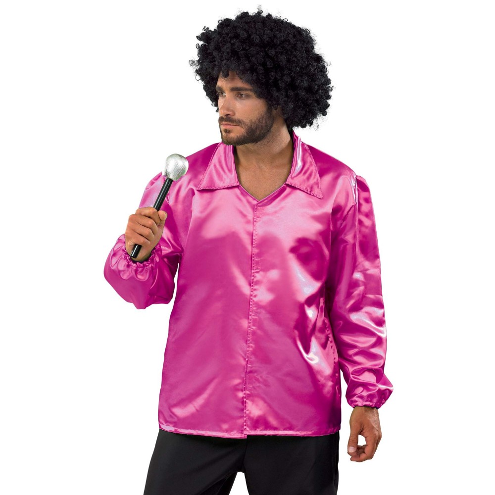 Disco πουκάμισο σε φούξια απόχρωση (One Size) Disco πουκάμισο σε φούξια απόχρωση (One Size)