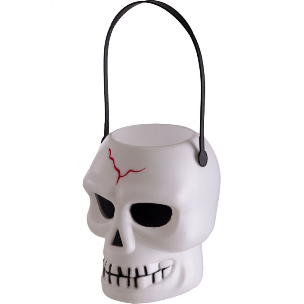 Πλαστικό Καλαθάκι Halloween Σκελετός Πλαστικό Καλαθάκι Halloween Σκελετός