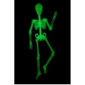 Κρεμαστός Πλακέ Διακοσμητικός Σκελετός Halloween Φωσφορίζων Κρεμαστός Πλακέ Διακοσμητικός Σκελετός Halloween Φωσφορίζων
