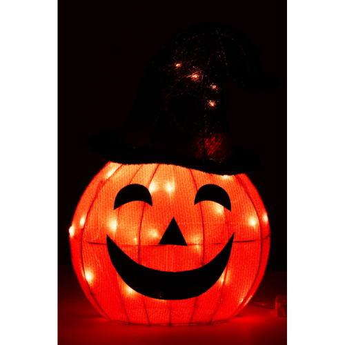 Διακοσμητική Κολοκύθα Halloween Με Φως 50cm Διακοσμητική Κολοκύθα Halloween Με Φως 50cm