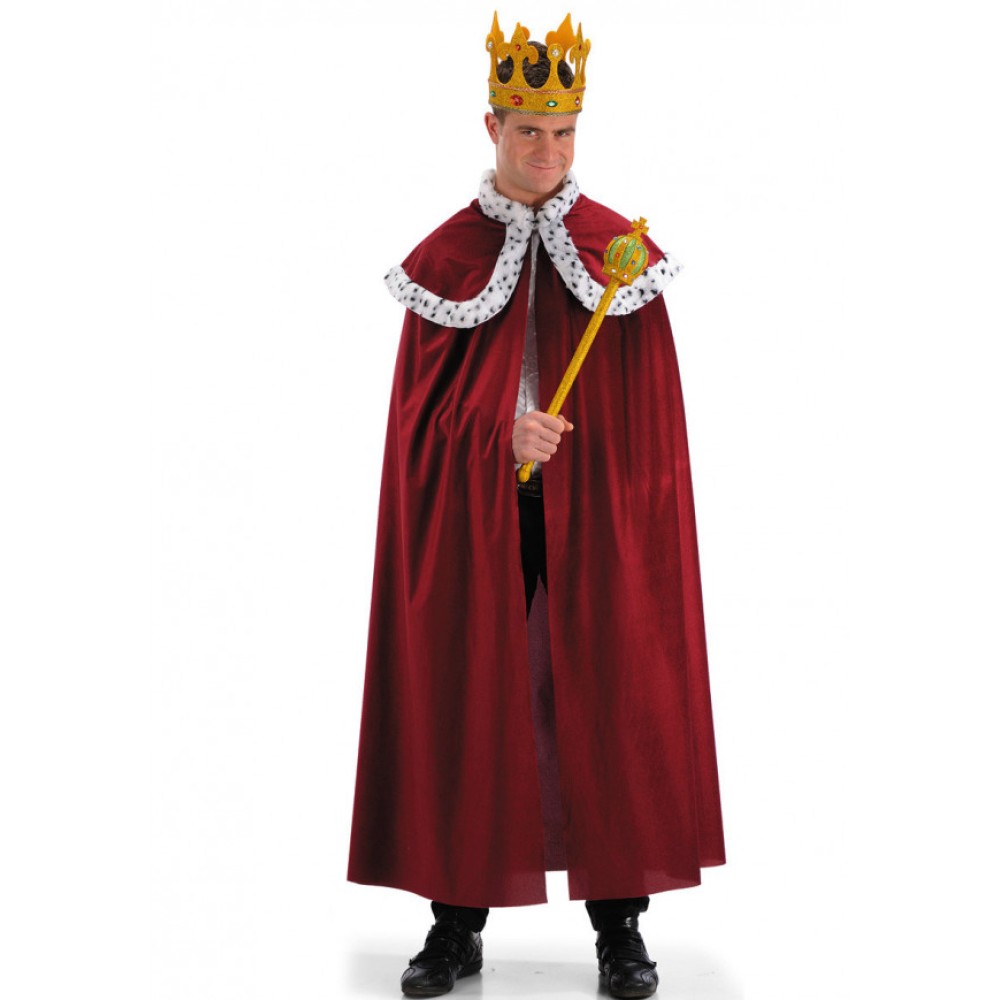 Στολή Κάπα Βασιλιά Velvet 140cm Στολή Κάπα Βασιλιά Velvet 140cm