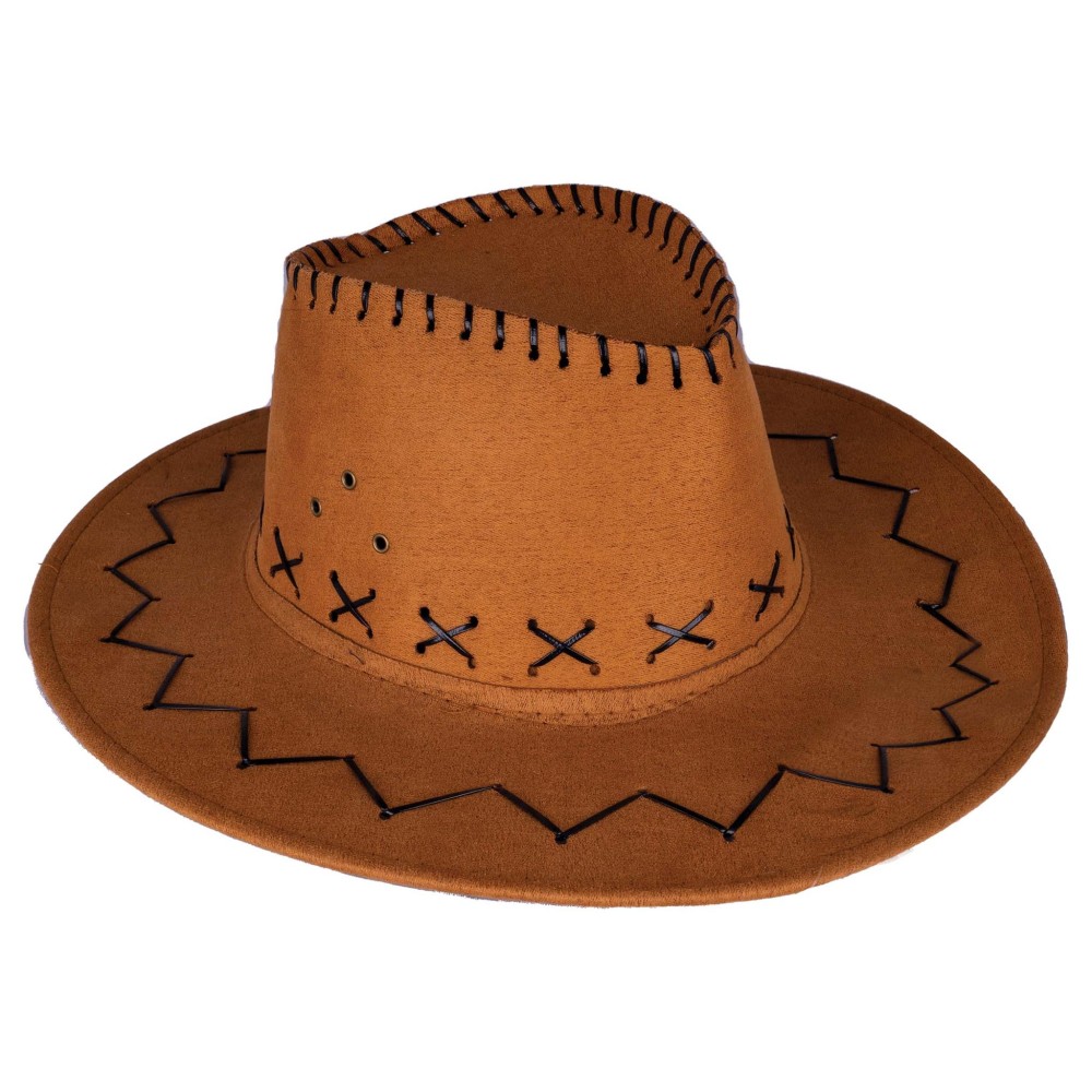 Καπέλο Cowboy Με Ραφές Σε Διάφορα Χρώματα Καπέλο Cowboy Με Ραφές Σε Διάφορα Χρώματα