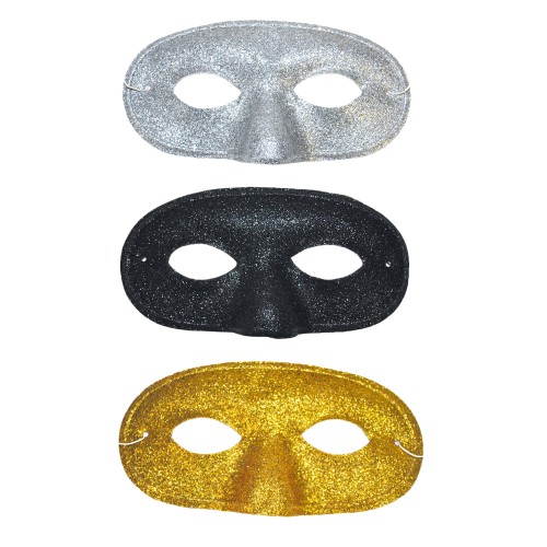 Μάσκα Ματιών Ντόμινο Με Glitter. Μάσκα Ματιών Ντόμινο Με Glitter.