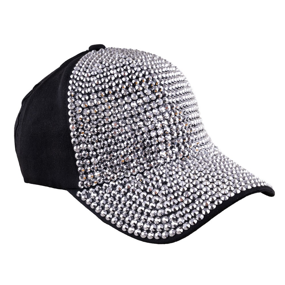 Καπέλο Disco Με Ασημί Strass Καπέλο Disco Με Ασημί Strass