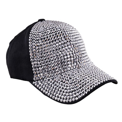 Καπέλο Disco Με Ασημί Strass Καπέλο Disco Με Ασημί Strass