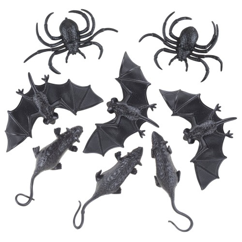 Διακοσμητικά Ζώα Halloween Σετ 8 Τμχ Διακοσμητικά Ζώα Halloween Σετ 8 Τμχ