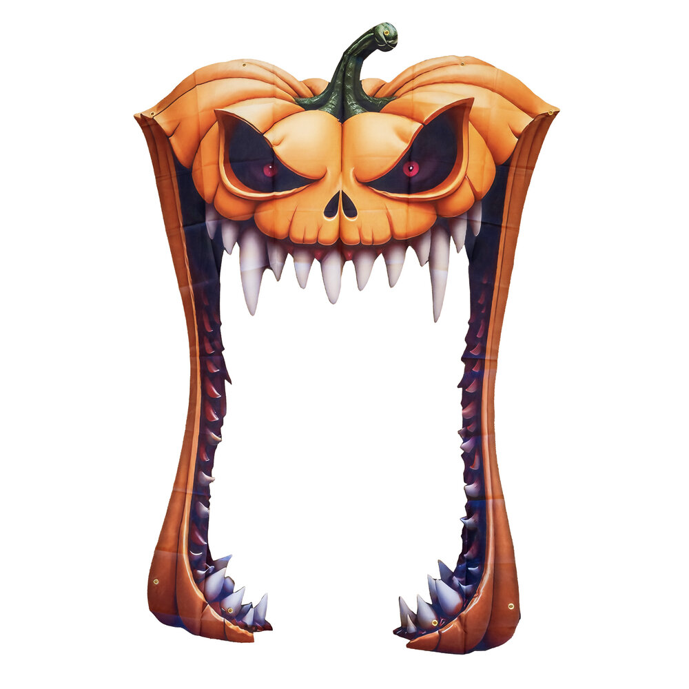 Διακοσμητικό Πόρτας Halloween Κολοκύθα 198cm Διακοσμητικό Πόρτας Halloween Κολοκύθα 198cm