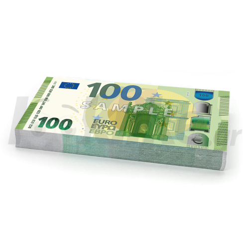Χαρτονομίσματα Ψεύτικα Των 100 ευρώ 100 Τεμ ΣΕΤ. Χαρτονομίσματα Ψεύτικα Των 100 ευρώ 100 Τεμ ΣΕΤ.