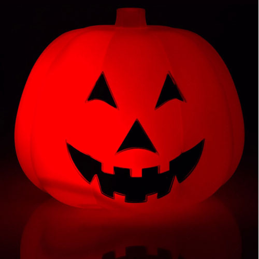 Κολοκύθα Halloween με ήχο και φως