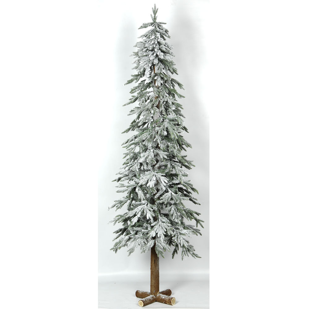 Δέντρο Alpine Frosted 120cm χιονισμένο slim line Δέντρο Alpine Frosted 120cm χιονισμένο slim line